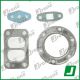 Turbocharger kit gaskets for PERKINS | 465154-5005S, 465154-0005